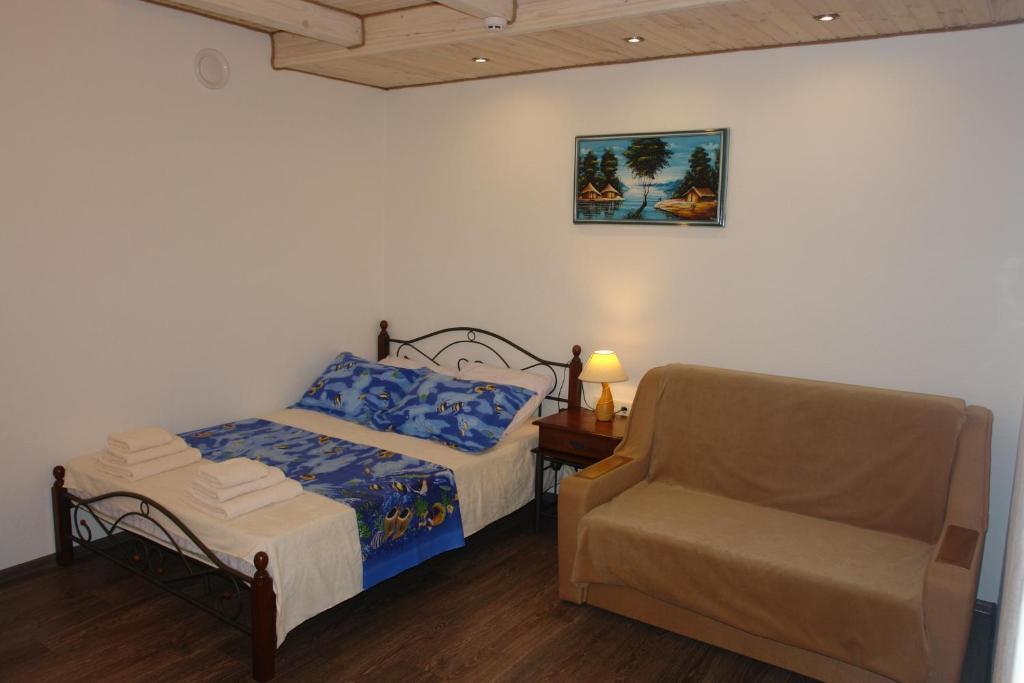 Hotel Sicilia 초르노모르스크 객실 사진